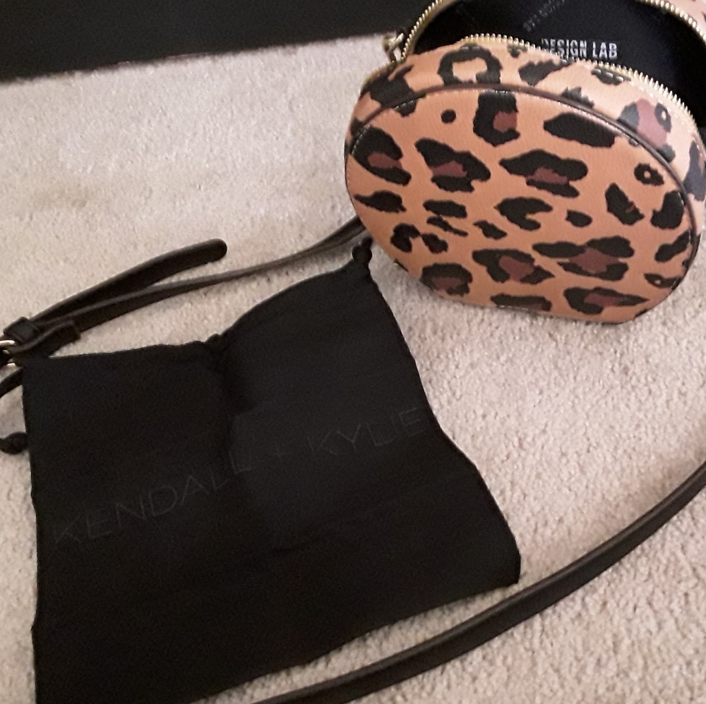 Kendall + Kylie Leopard print Bag.